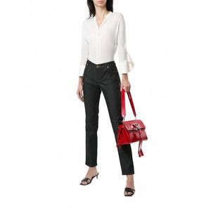 NEW VALENTINO GARAVANI women's rockstud 5 pockets denim jean in navy blue